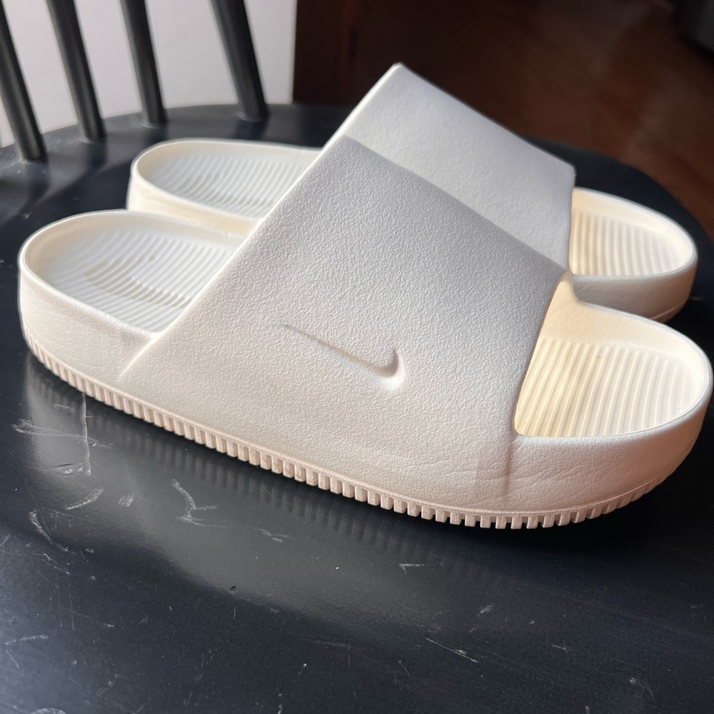 Nike Ivory Slide Sandals